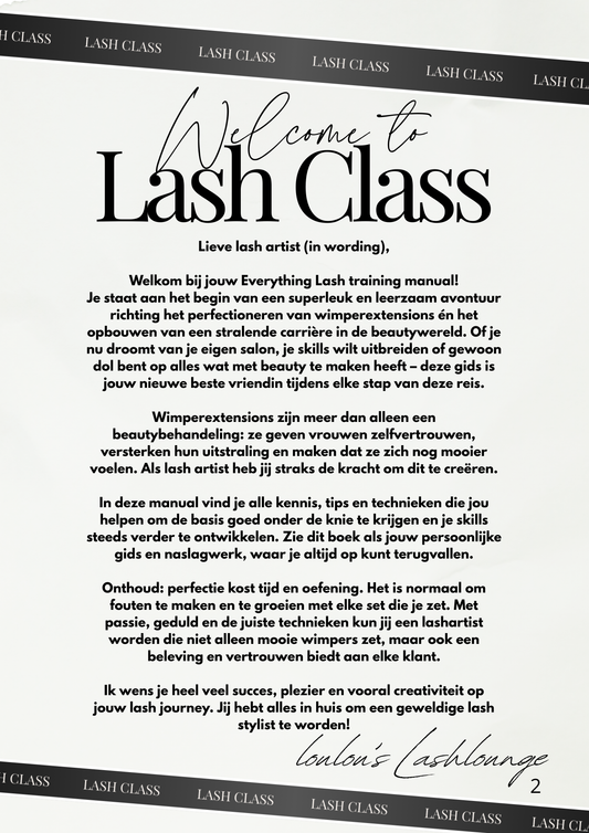 everything lash training manual - e-book