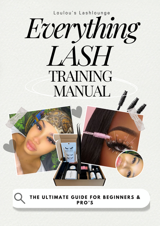 everything lash training manual - e-book